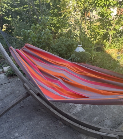Hängematte lila/orange