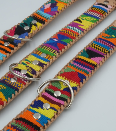Hundehalsband mit Stoffband