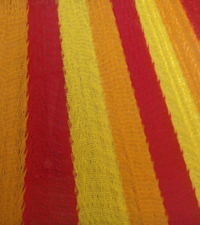 Hängematte rot/orange/gelb