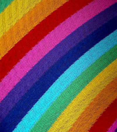 Hängematte Regenbogen