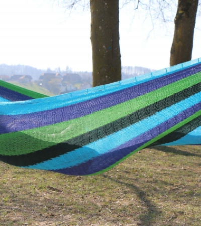 Hängematte blau/grün