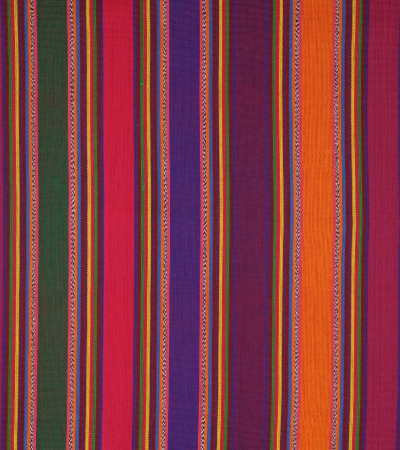 Bunt breit gestreift