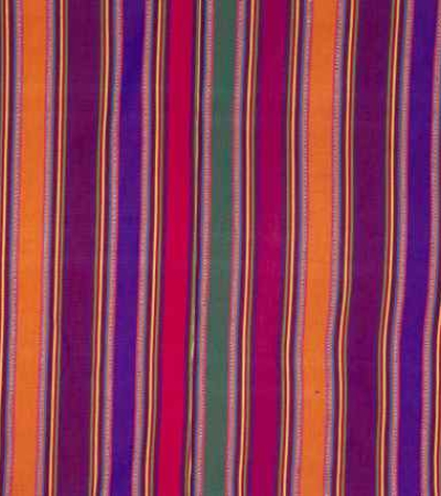 Bunt breit gestreift