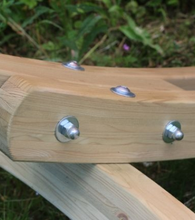 Hängemattengestell aus Fichtenholz