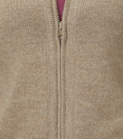 Strickjacke mit rundem Hals für Sie