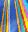Mexikanische Hängematte farbig mit Königsblau