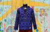 Blau Ikat