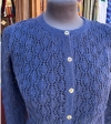 Jacke mit leichtem Strickmuster