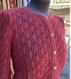 Jacke mit leichtem Strickmuster