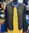 Jacke mit leichtem Strickmuster