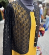 Jacke mit leichtem Strickmuster