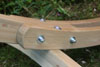 Hängemattengestell aus Fichtenholz