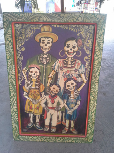 cuadro de los muertos
