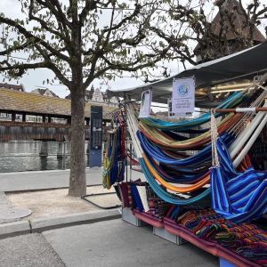El Tucan, Impressionen Frühling 24, Hängematten, Luzern, April 2024 Kopie